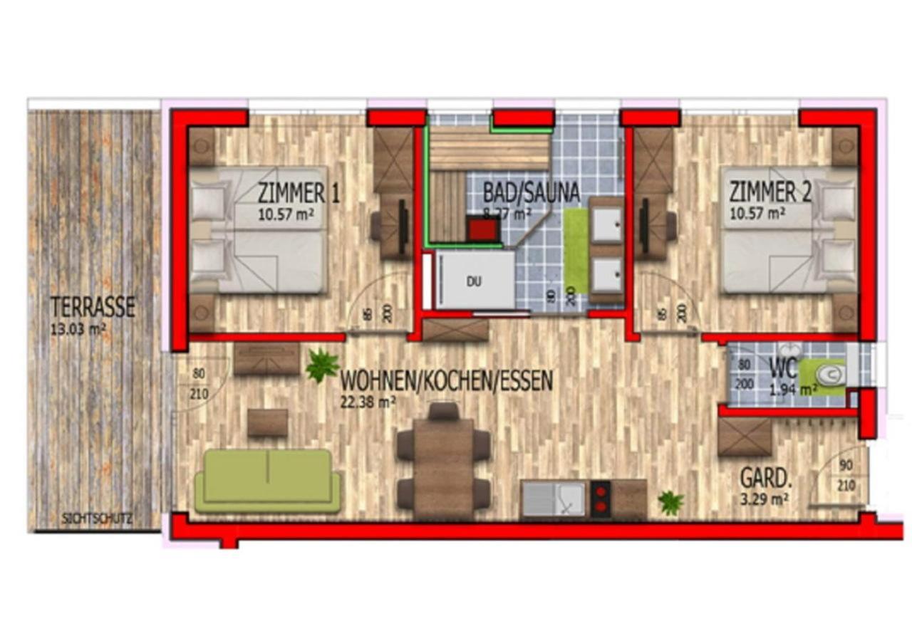 Apartmenthaus Strasswirt De Luxe Tropolach Exterior photo